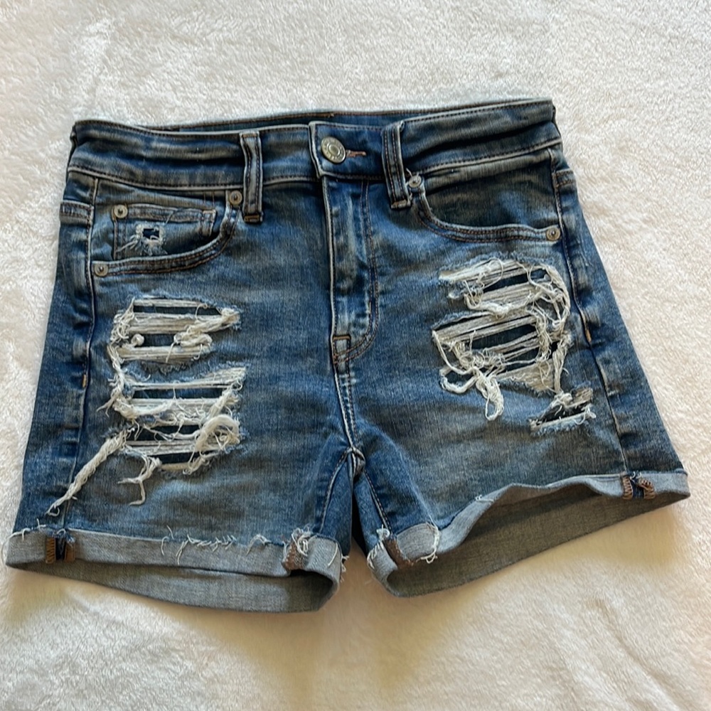 american eagle shorts size 2